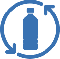 Icono Plástico Reciclado Icono Plástico Reciclado